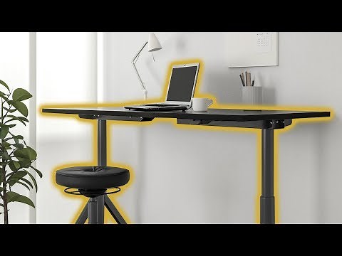 IKEA IDÅSEN 63" Sit/Stand Desk - Setup & Overview