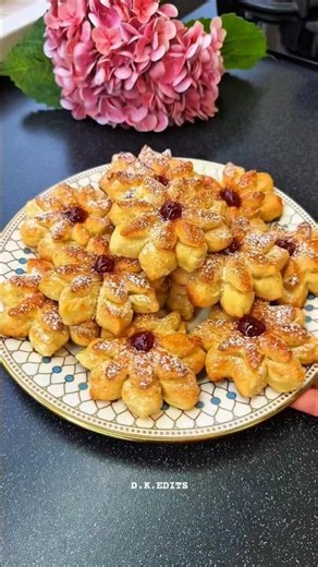 Melt in Mouth Arabic Cheese Cookies 😍🍪 #shorts #foodshorts