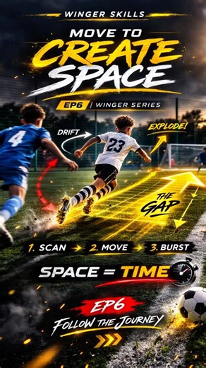 EP6 CLEVER MOVEMENT To Create SPACE ⚡️ Winger Secrets