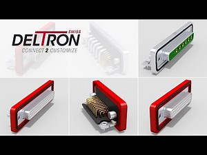 IP67 and IP68 rated Waterproof and Outdoor D-Sub Connectors from Deltron AG