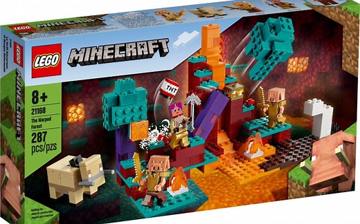 乐高 我的世界 21168 扭曲的森林 速组评测