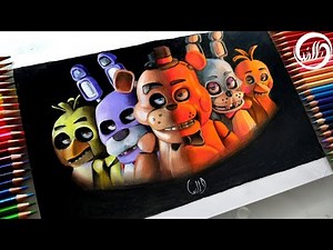 Drawing - FNAF ( Five nights at Freddy's )