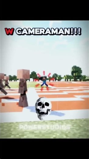 Camerman 💀 #minecraft #mts #memes