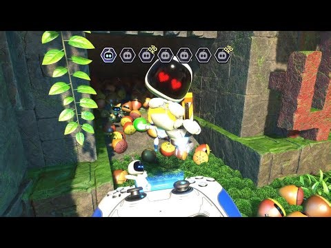 Astro bot -az tech trail - full Walkthrough(All bots and puzzle pieces and secret level)