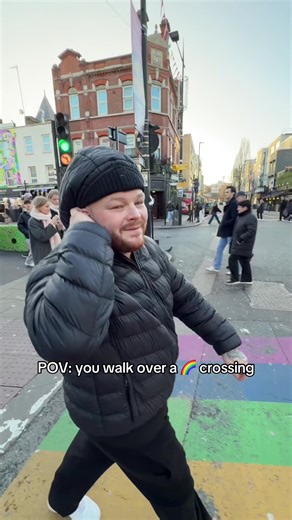 Exploring a Rainbow Crossing Experience