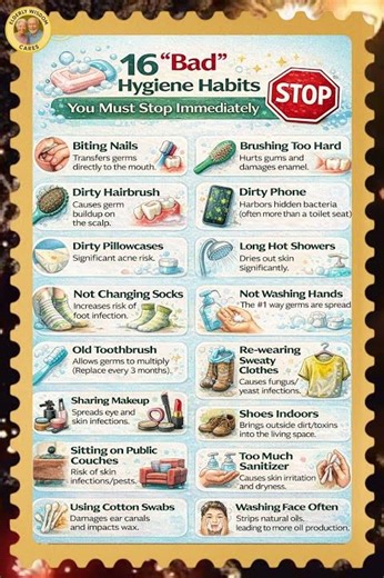 16 "Bad" Hygiene Habits You Must Stop Immediately