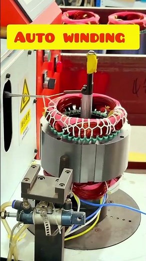 Automatic transformer making process in factory 🏭 ! #automation #factorytour #transformer