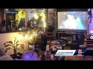 Video captures moment lightning strikes South End building