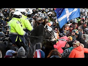 CTV News Ottawa | Police arrest "Freedom Convoy" organizers, move on remaining demonstrators