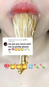 Replying to @Casey pops ✌️🍭 there! What’s next?? #fyp #trending #closer_food #foodasmr #PinterMilihTemen #asmr #eatingasmremoji