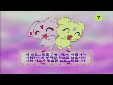 2005년~2006년 SBS 빛의 전사 프리큐어 7세 연령고지