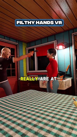 Would your friends screw you over in this game? #vr #quest #gaming #fyp #robber