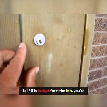 Locked out of your mailbox? Here is how to fix it yourself.