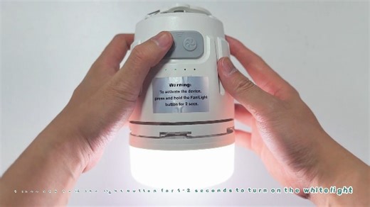 Watch Portable Battery Fan with Light Usage Guide on Amazon Live