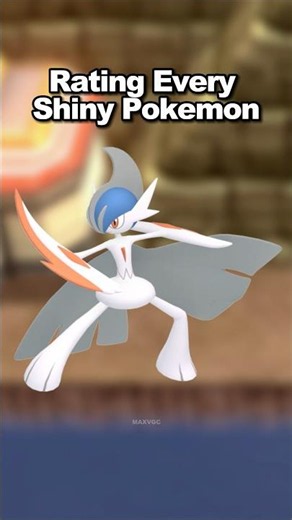 SHINY Gallade Rating Every Shiny Pokemon #pokemon #shinypokemon