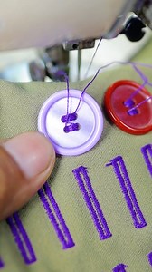 8.8K views · 37 reactions | Sewing Buttons Efficiently with a Special...