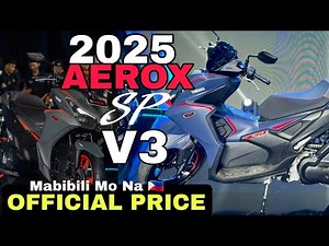 2025 New Yamaha AEROX V3 - SP Version - Official Price , Color , Specs ✅ Alamin Mo San CASA Bibili