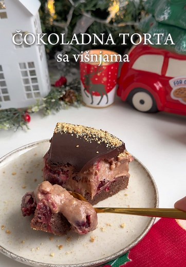 Čokoladna torta sa višnjama – jednostavan recept