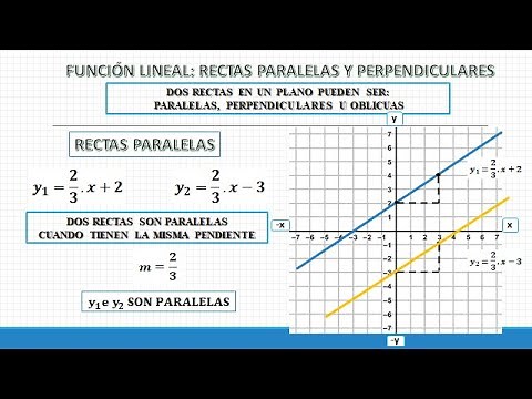 LINEAR FUNCTION: PARALLEL AND PERPENDICULAR LINES