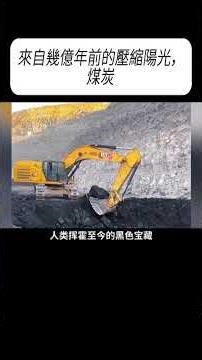 來自幾億年前的壓縮陽光，煤炭 #漲知識 #科普