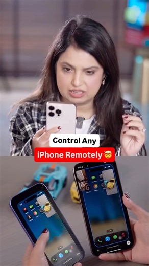 Roobina Mongia | TECH on Instagram: "Control one iPhone remotely using another 😱 Want to control another iPhone using your own? Here’s how: ➡️ Start a FaceTime call, ➡️ Use the “Share My Screen” option, ➡️ Allow “Remote Access” from the other phone. That’s it! Now you can control the other iPhone, even change its settings! 👉 Share this reel with your iPhone buddies! . . Roobina mongia, iPhone only, iPhone daily, Control iPhone, Facetime, share, iPhone hacks, iPhone tips, Instagram, iOS18 featu