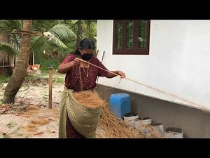Art of Coir Making Process: Aleppey, Kerala