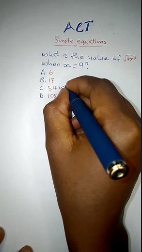 ACT/SAT math preparation! Day 49! tricky problems #act #maths #exam #college