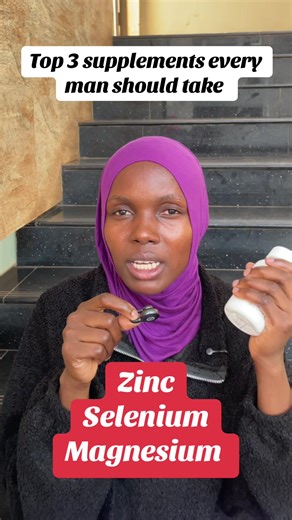 Top 3 supplements every man should take. #zinc #benefits #mentalhealth #healthawareness