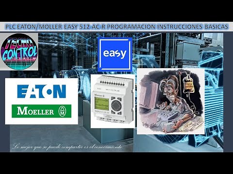 PLC EATON/MOLLER EASY 512-AC-R BASIC PROGRAMMING INSTRUCTIONS
