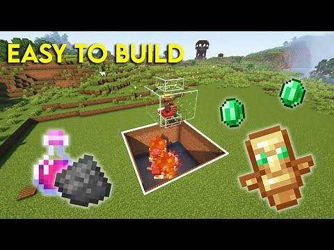 Minecraft Raid Farm 1.21 Easy and Compact Design