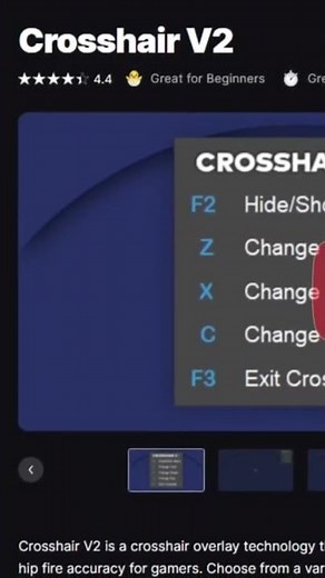 how to download and use crosshair v2 in games