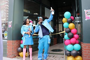 From Ghana to Main South, a Worcester fashion designer opens up shop