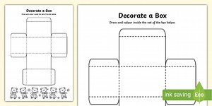 Decorate a Box Craft Activity