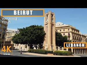 BEIRUT, LEBANON 2023 WALKING TOUR 4K | Beirut Travel Guide 2023