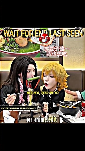 Tanjiro has arrived.😅💀#tanjiro #zenitsu #nezuko