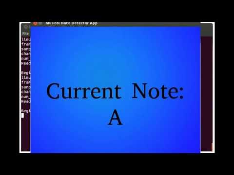 Musical Note Detection App