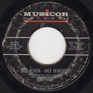 Gene Pitney - Half Heaven - Half Heartache