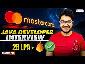 Mastercard Java Developer Interview Experience & Questions [ 28 LPA+ ]