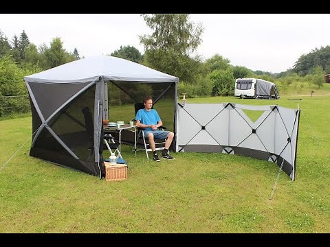 Outdoor Revolution Screenhouse 4 2022 Pitching Tutorial