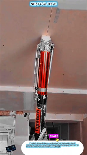 Drywall Taping Tool: Automated Process for Ceiling Finishing