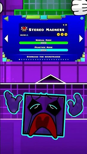 JUMP AND YOU DIE IN GEOMETRY DASH! #Shorts #geometrydash #imfernando
