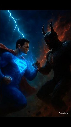 "Superman vs Evil Superman: The Epic Battle That Will Change Everything! 🔥" #superman #dc #marvel
