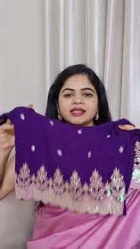Meesho stretchable work Blouses 👌 Quality For Links watch Full video attached