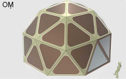 grasshopper tutorial - mesh to surface ( icosahedron)