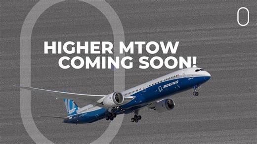 787 Upgrade: Boeing Ups MTOW On Dreamliners