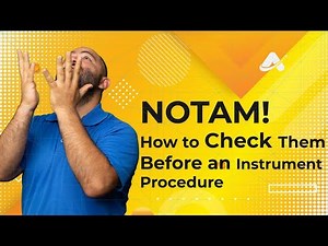 Check NOTAM Before Flying Instrument Procedure | ForeFlight | Instrument Flying