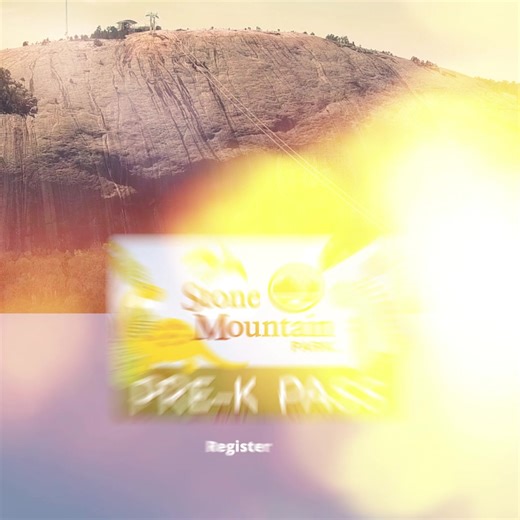 ✨ FREE 2026 Pre-K Pass! ✨ Kids born 2021–2023 get FREE, unlimited access to Stone Mountain Park attractions & events all year. Favorites include 🦖 Dinosaur Explore, ⛲ Geyser Splash Pad, 🚂 Scenic Railroad, and more! 👶 Kids two and under are free. ⏰ Must register online by 05/17 to lock it in — totally FREE. | Stone Mountain Park