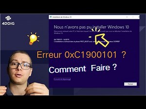 Comment réparer l'erreur 0xC1900101 causée par une mise à jour de Windows ?