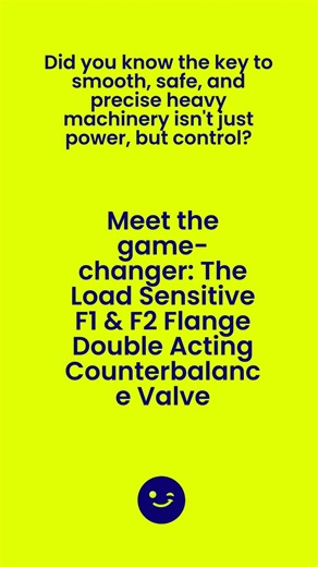 LOAD SENSITIVE F1 AND F2 FLANGE DOUBLE ACTING COUNTERBALANCE VALVE – VODL/N1116 | HFD Hydraulic