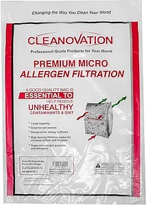 Eureka F and G Vacuum Cleaner Bags, 9-Pack, Replacement Bag for 200, 600, 1400, 1900, 2000, 2100, 4000, 5000 Upright Vacuums, Part 52320C